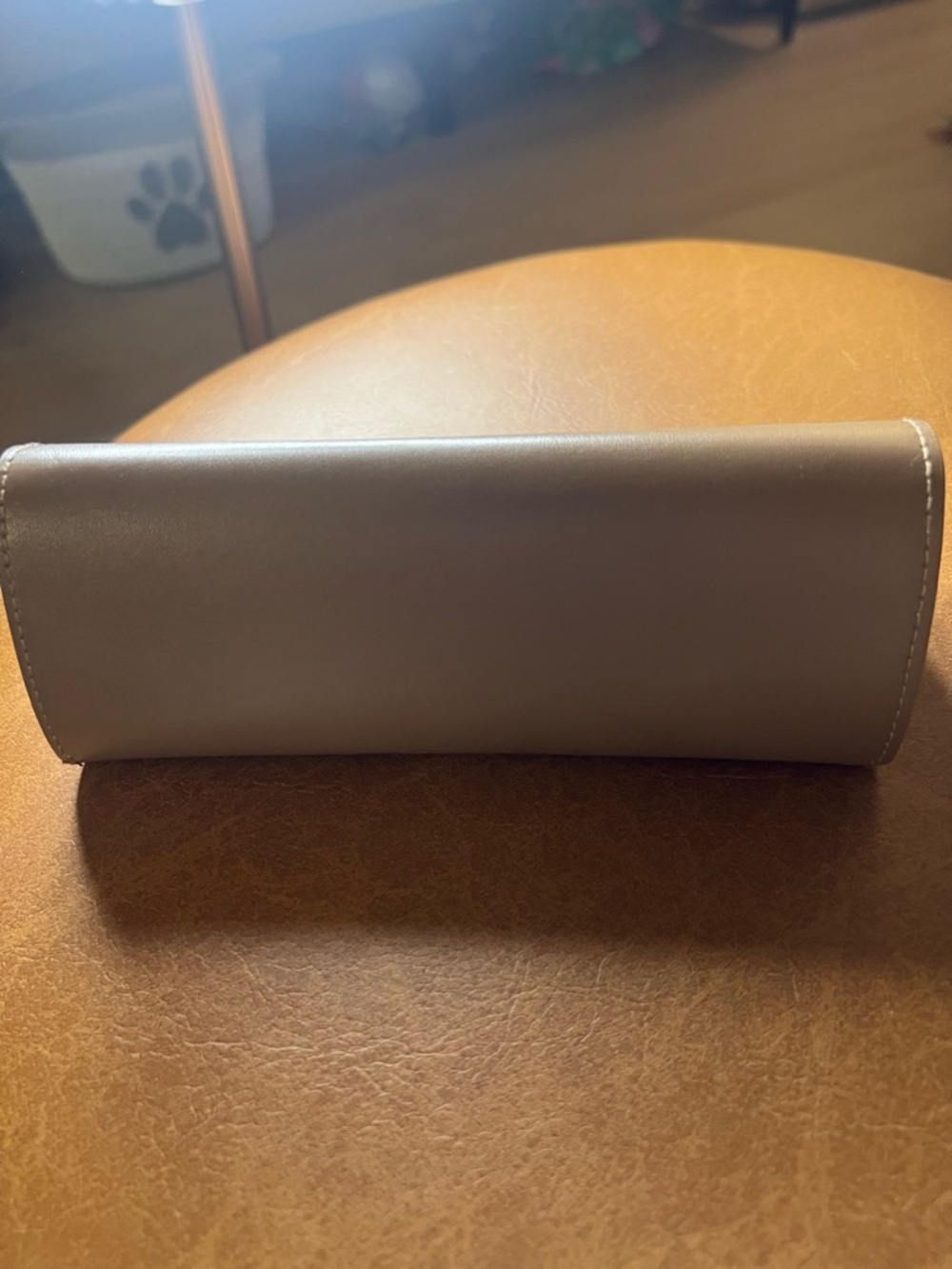 Burberry Eyeglasses Case Tan Foldover Soft Case Pristine Condition - Picture 7 of 9